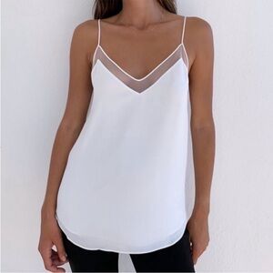 Babaton White Women's Tank Top